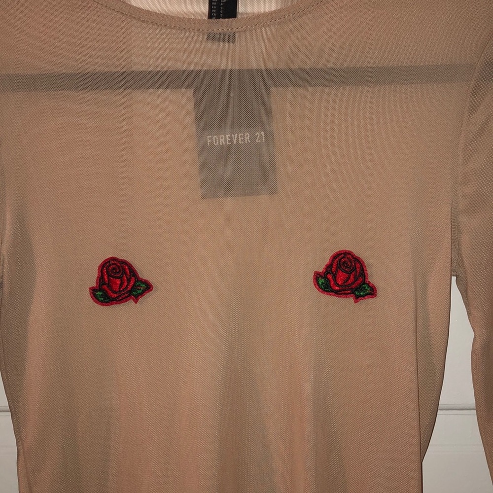 Forever 21 Women’s Mesh Shirt - Picture 3 of 3